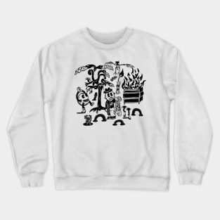 Dumpster Fire Crewneck Sweatshirt